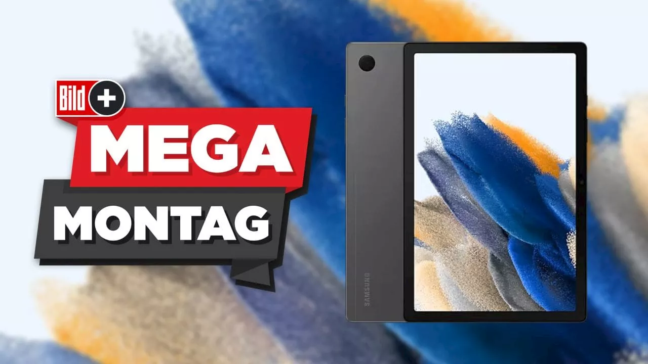 Samsung Galaxy Tablet A8 beim MEGA MONTAG auf BILDplus gewinnen