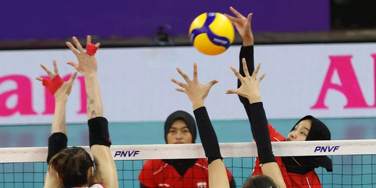 Timnas Voli Putri Indonesia Ditundukkan Vietnam di AVC Challenge Cup 2024