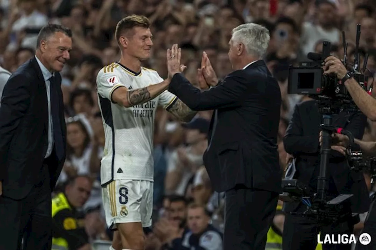 Toni Kroos Sudah Lakoni Laga Perpisahan dengan Real Madrid, Carlo Ancelotti Beri Pujian Terakhir