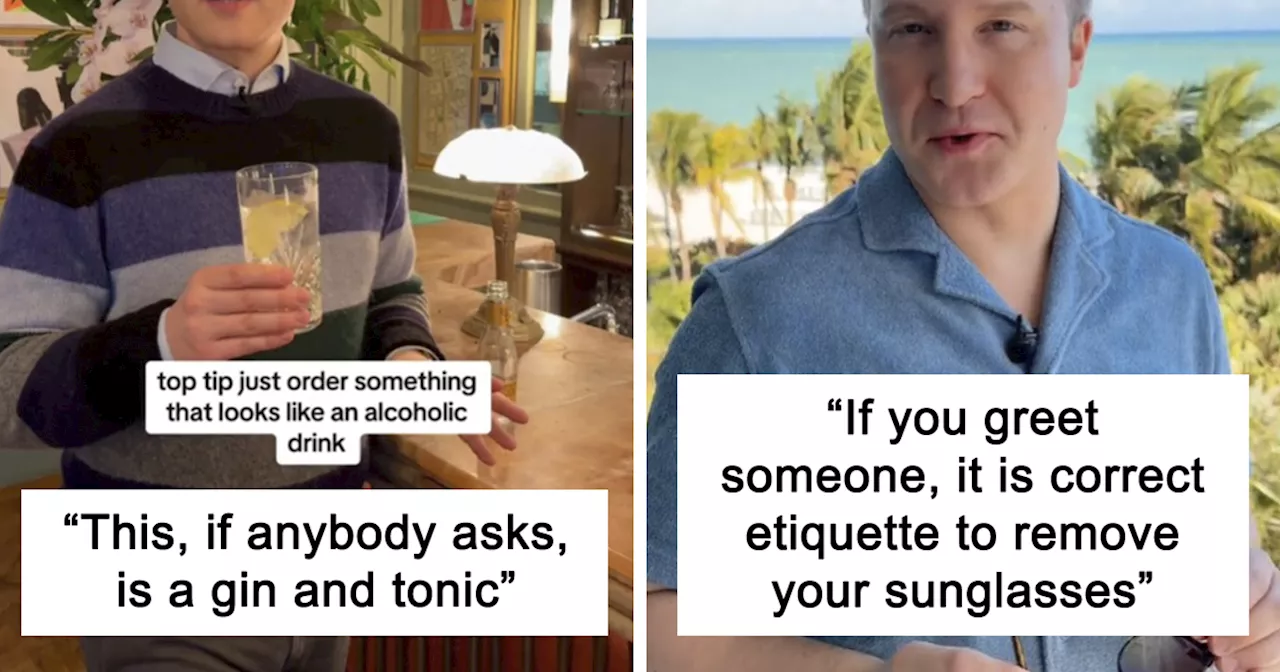 “The Salt Only Has One Hole”: 30 Etiquette Tips That May Be Missing In Your Life