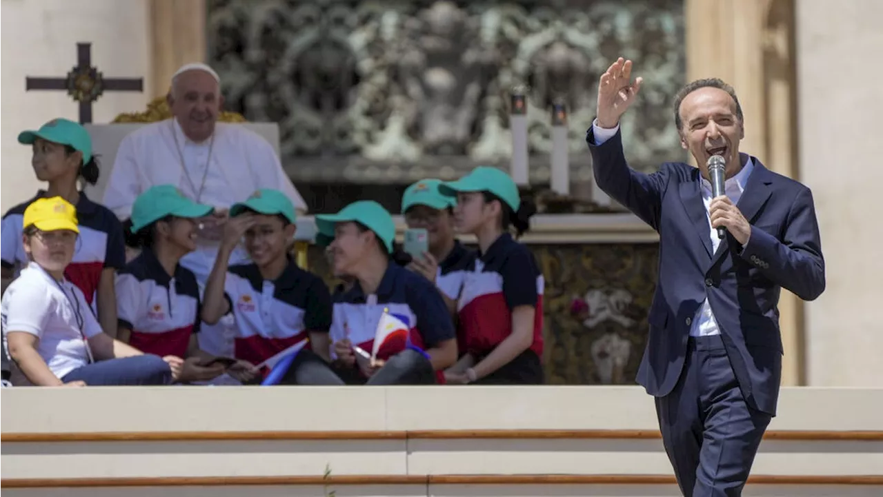 Vor Kindern und Papst: Komiker Benigni träumt von Frau als Papst