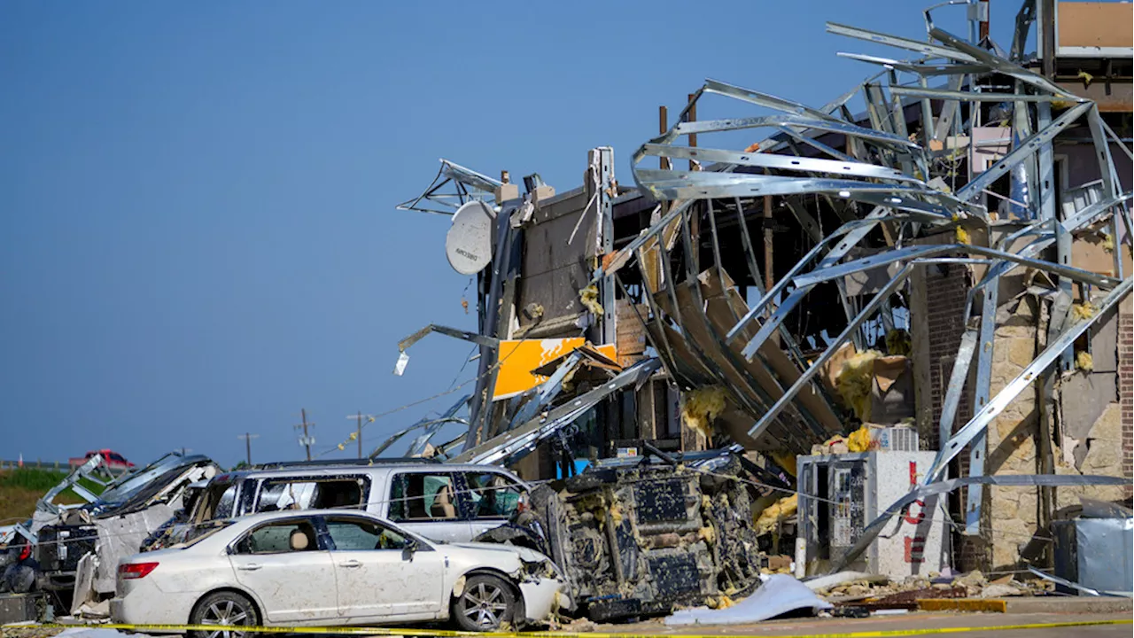 At least 12 dead after storms tear through Texas, Oklahoma, Arkansas