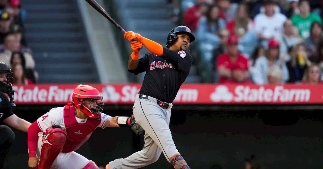 José Ramírez homers for 2nd straight game, Guardians beat Angels 4-3