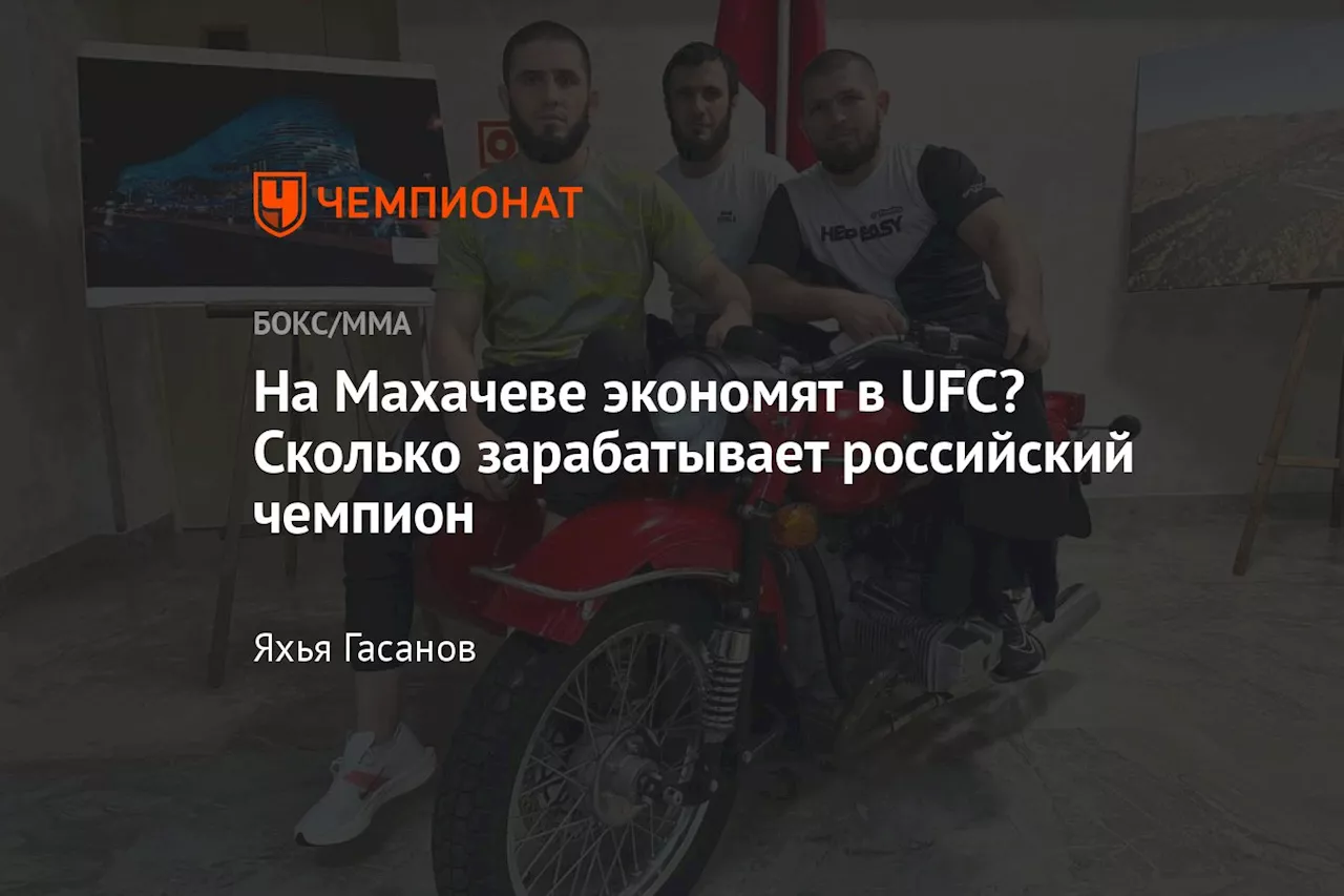 На Махачеве экономят в UFC? Сколько зарабатывает российский чемпион