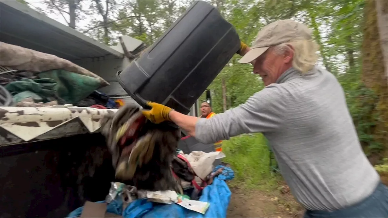 ‘Couldn’t believe there was so much garbage’: Volunteers clean up threat to Cowichan River