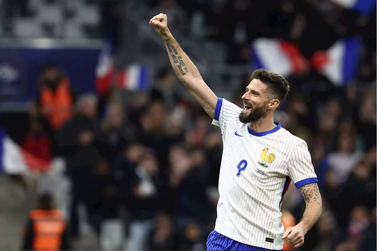 Equipe de France : Olivier Giroud prendra sa retraite internationale après l'Euro 2024