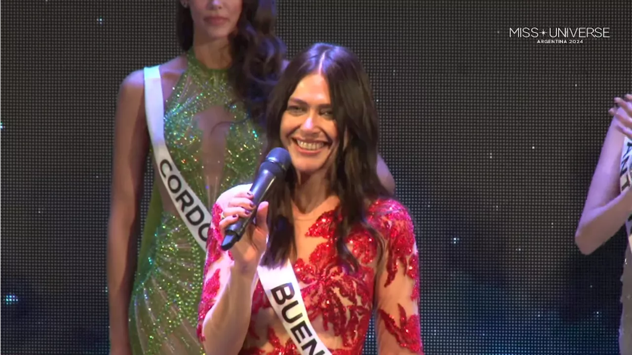 Miss Buenos Aires de 60 anos fica sem coroa em etapa nacional de concurso