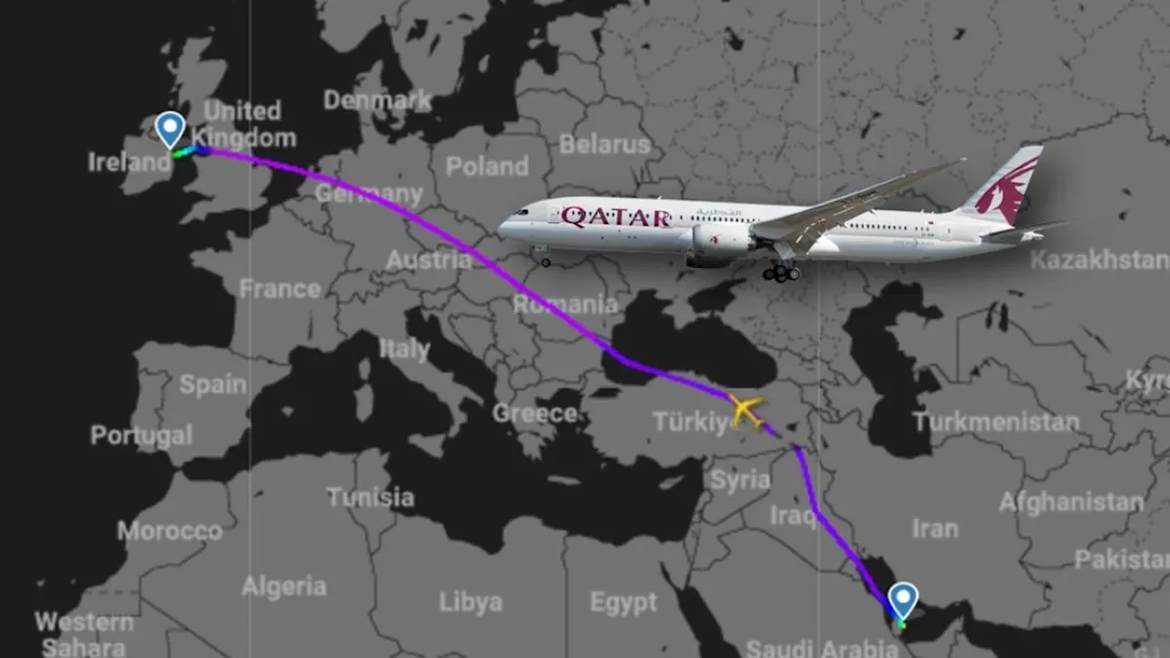 Turbolenza sul volo Qatar Doha-Dublino, 12 feriti. L’incidente sopra la Turchia (dove erano segnalati temporali)