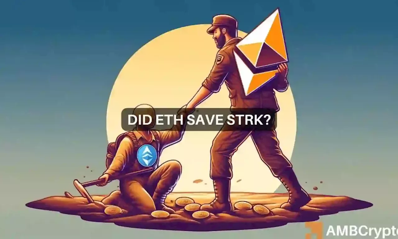 Decoding Ethereum L2 Starknet’s price rise: Did ETH help STRK rise?