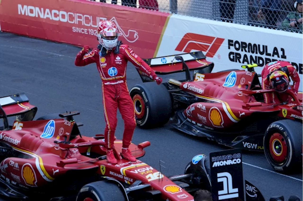 Monaco Grand Prix: Ferrari's Leclerc claims F1 win