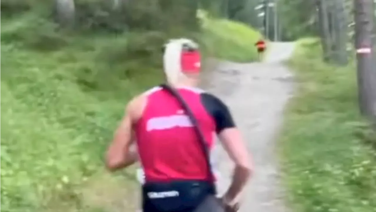 Russeren trener med Johaug - så skjer dette