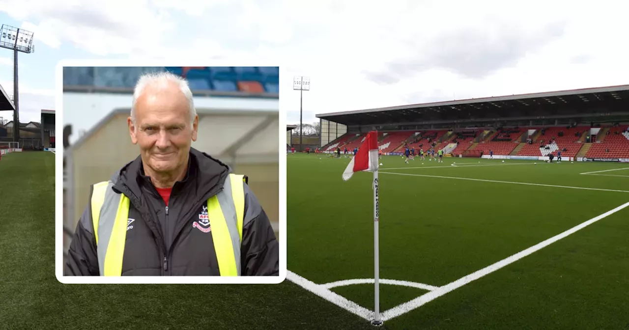 Airdrie tribute to ex-club photographer as ex-stars remember 'kind and warm' man