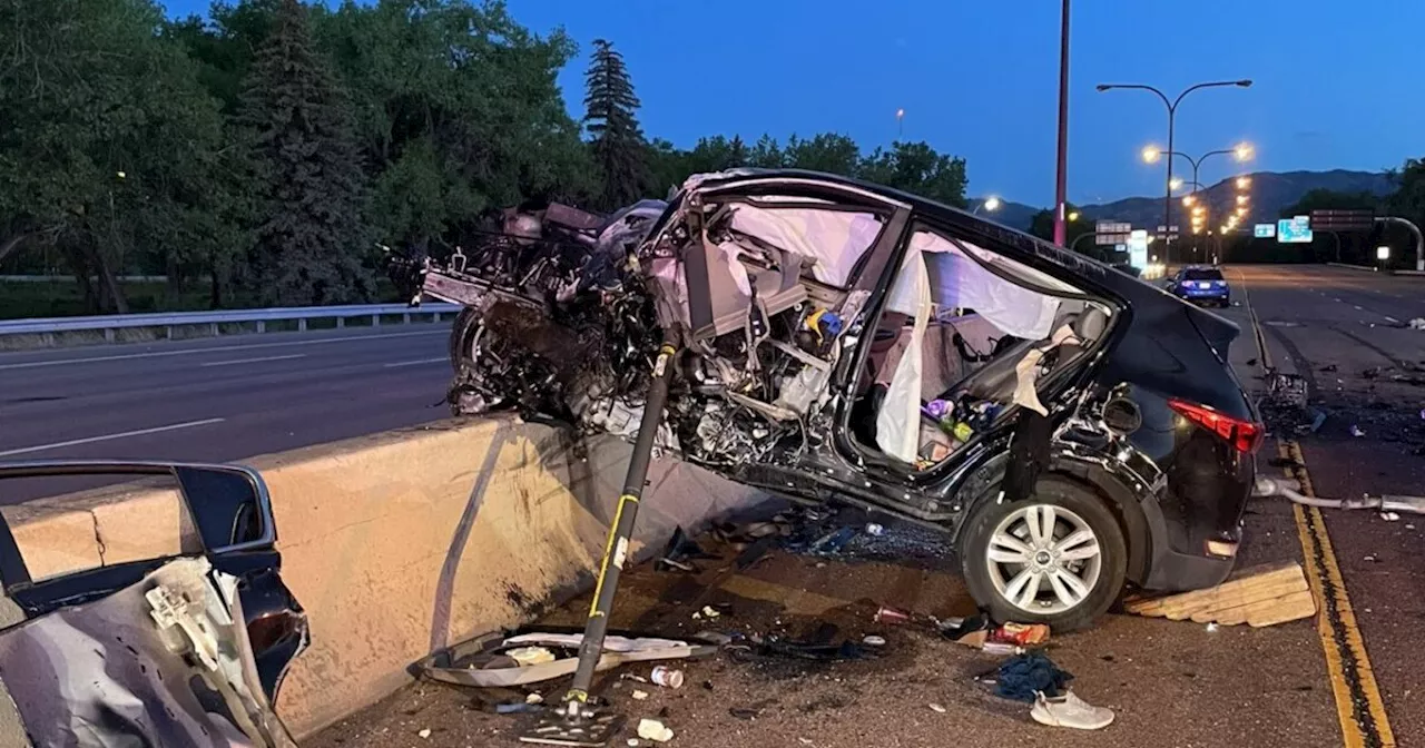 Good Samaritan, 2 others killed in wrong-way crash on I-25 in Colorado Springs