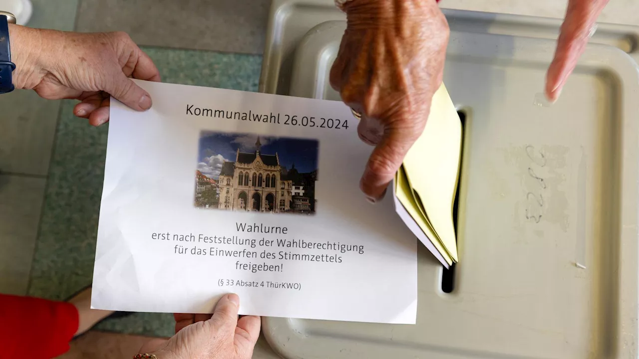 Kommunalwahlen in Thüringen: Städte- und Gemeindebund warnt vor Populisten