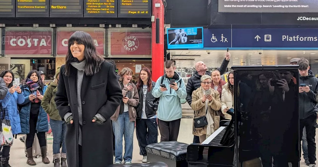 Channel 4's The Piano with Claudia Winkleman at Lime Street