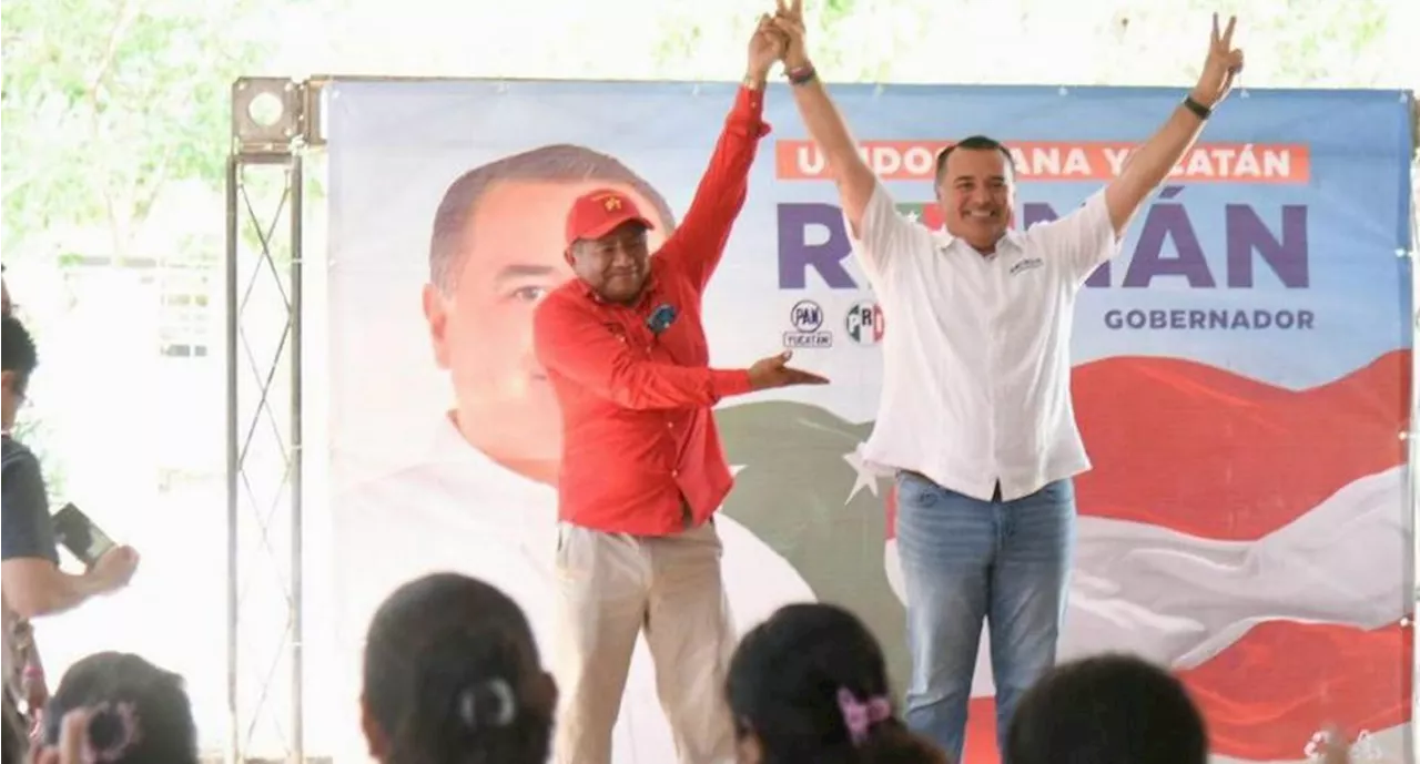 Renán Barrera realiza su cierre de campaña en Yucatán