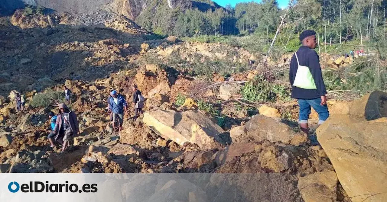 La ONU cifra en más de 670 los muertos en una avalancha en Papúa Nueva Guinea