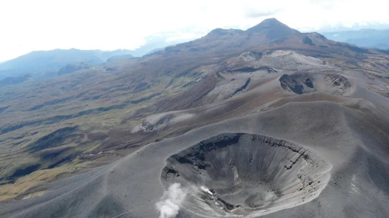 Así: Atención: así está el comportamiento del volcán Puracé, en el ...