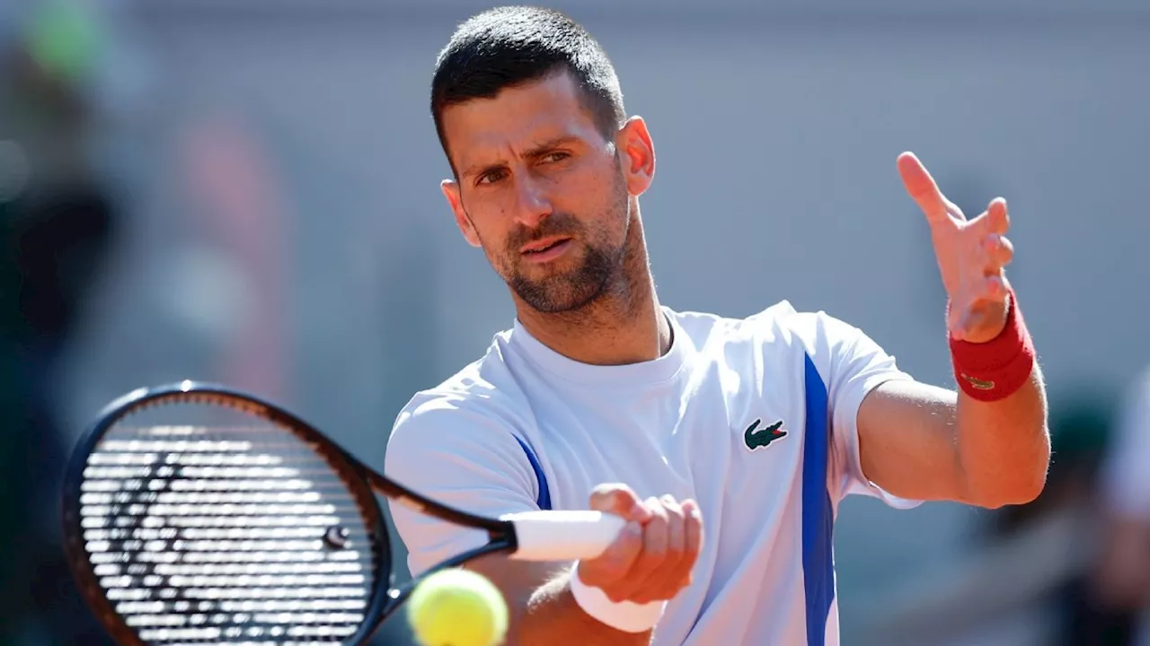 Novak Djokovic has low expectations, high hopes for French Open