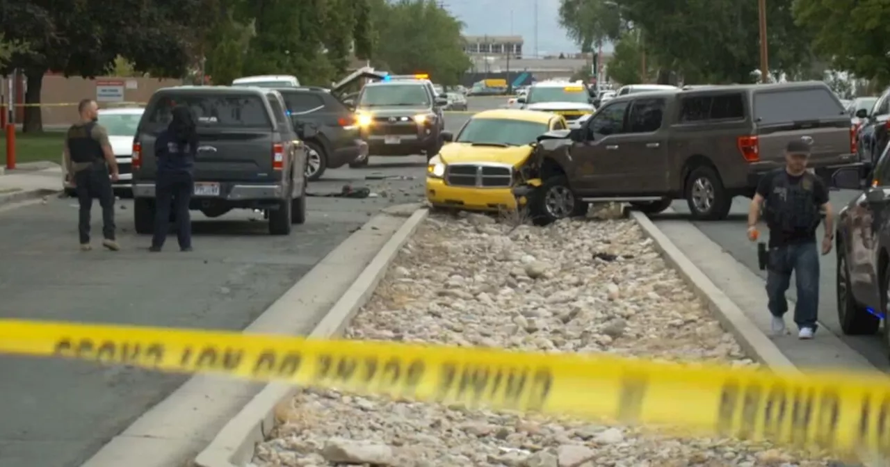 Officers released from hospital after being injured by fleeing suspect in South Salt Lake