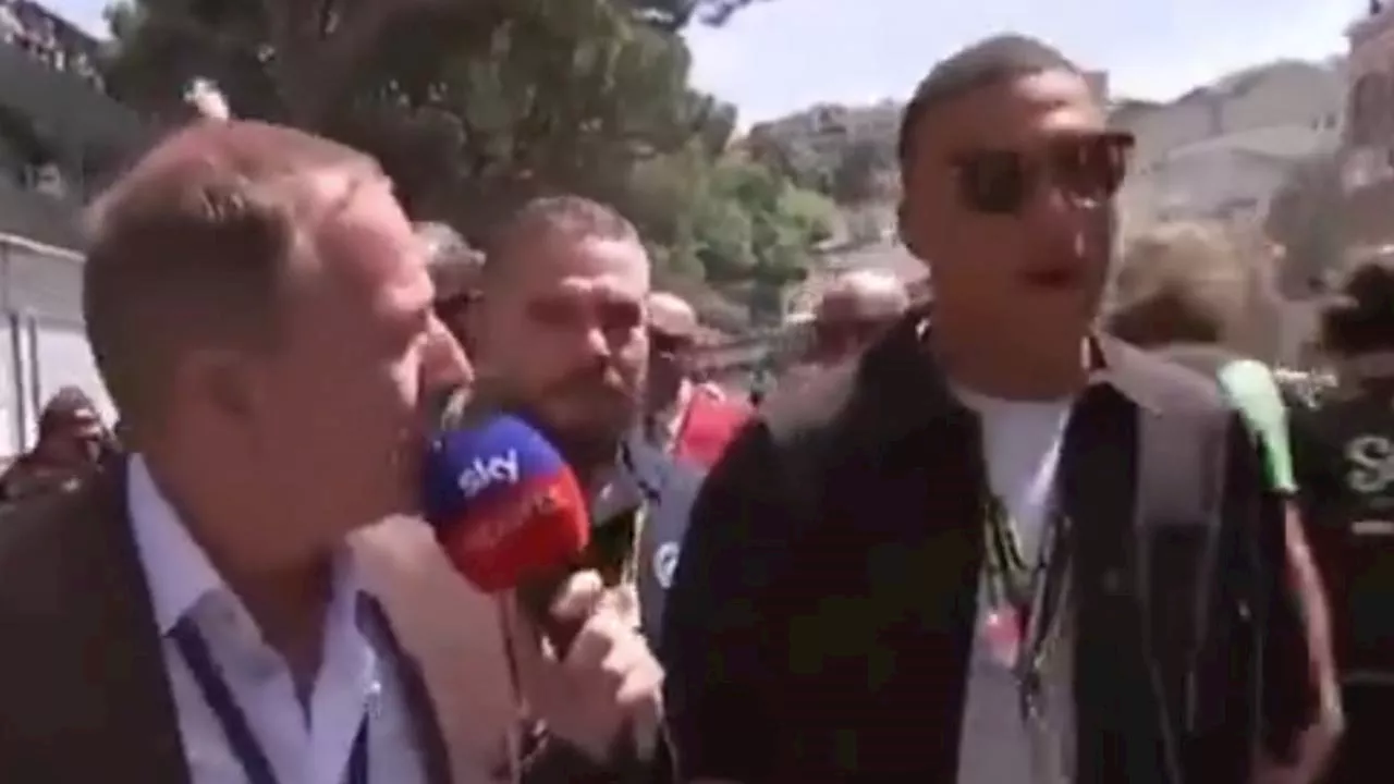 ‘It’s alright, I’m in charge’: F1 icon’s hilarious response amid awkward Monaco exchange with Mbappe