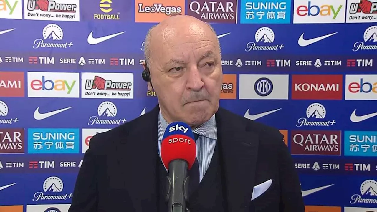 Marotta: 'Grazie Zhang. Con Oaktree l'Inter continuerà ad ambire a traguardi importanti'