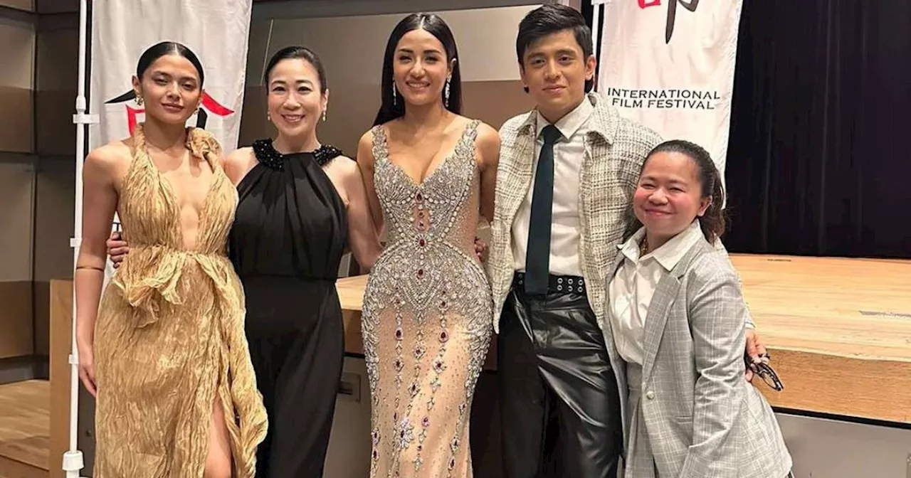 Bianca Umali, Sanya Lopez, other Kapuso artists attend Jinseo Arigato International Film Festival in Japan