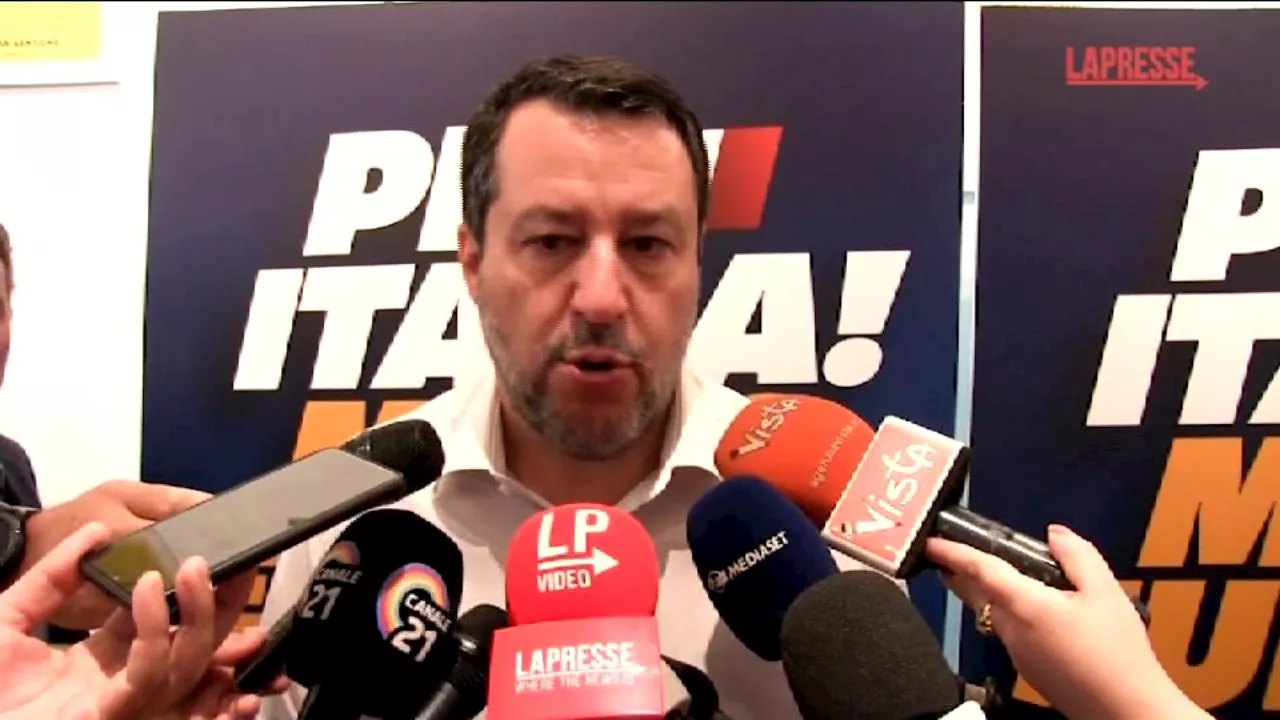 Ucraina, Salvini: 'Stoltenberg deve rettificare e scusarsi oppure si dimetta'