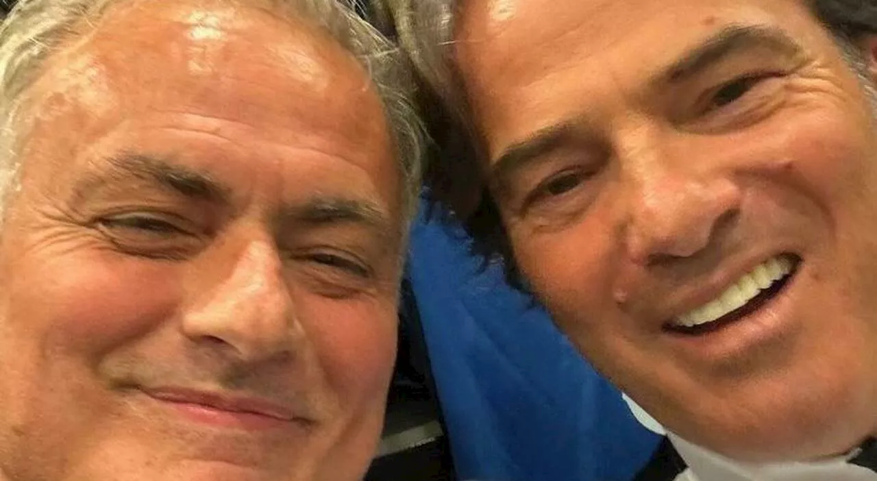 Mourinho, derby sui social con Fernando Couto: «L'unico laziale che amo»