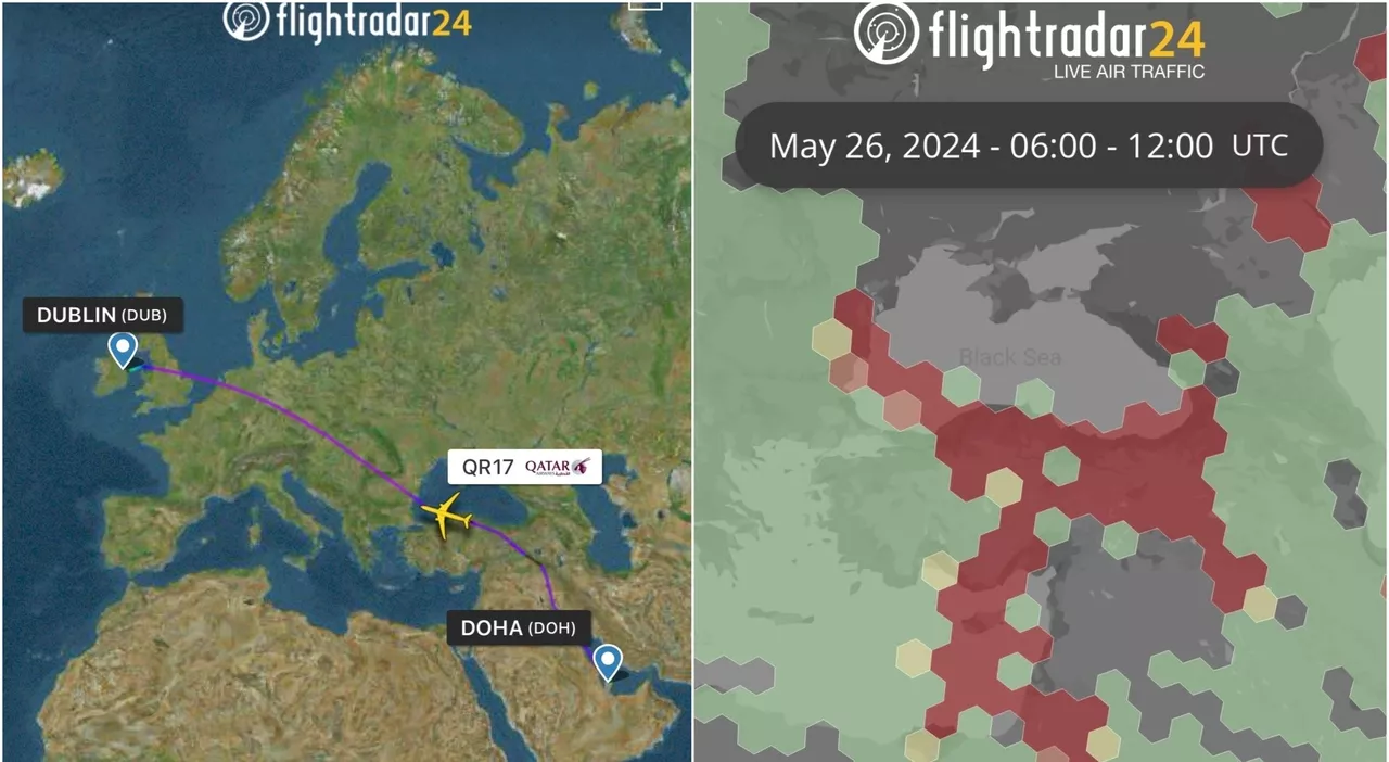 Turbolenze sul volo Doha-Dublino sopra la Turchia, dodici feriti sul Boeing 787 della ​Qatar Airways. «Gps dis