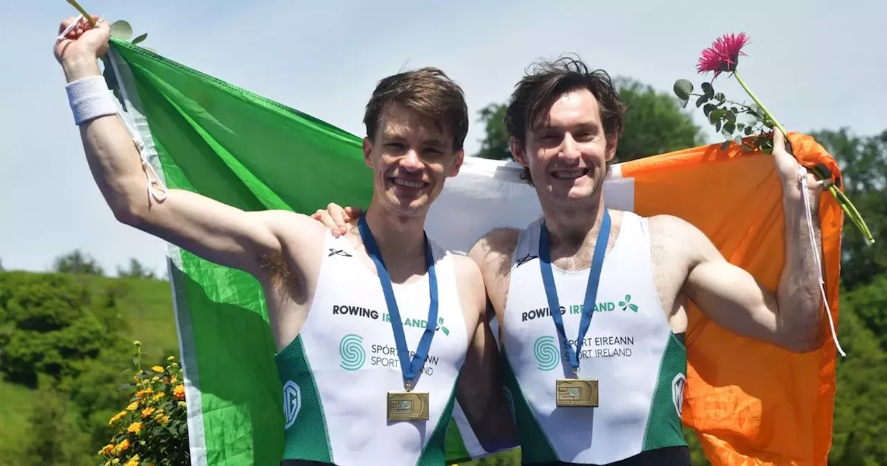 Four medals won by team Ireland at World Cup II