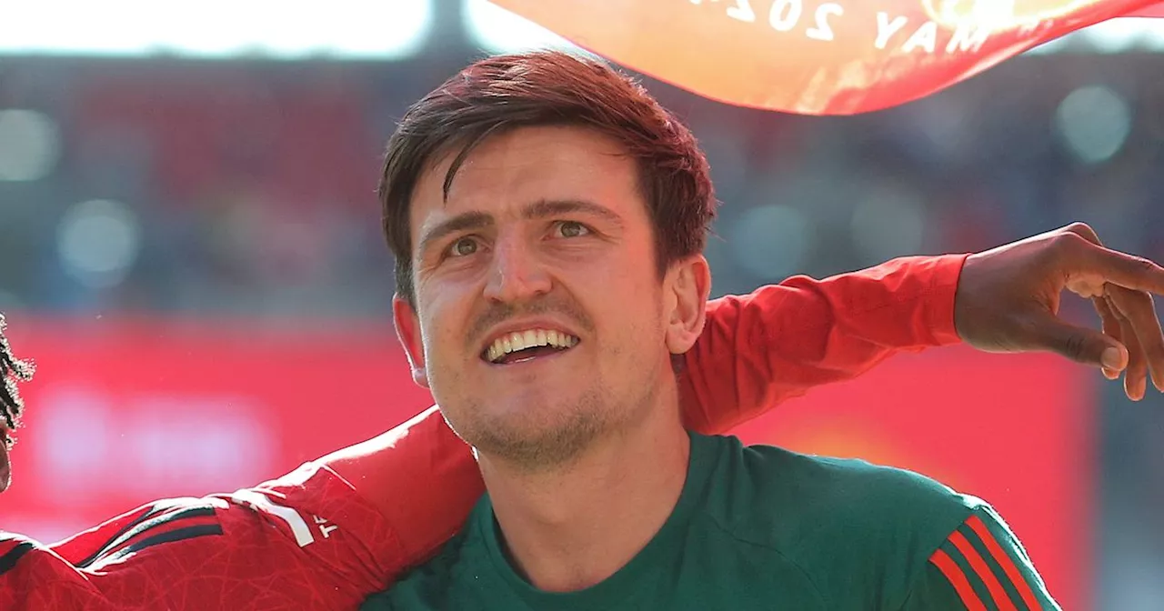 Man Utd's Harry Maguire wastes no time trolling Leeds after play-off final loss