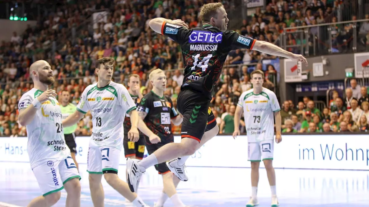 Handball Bundesliga: SC Magdeburg hat Meisterschaft nach Derbysieg gegen Leipzig so gut wie sicher