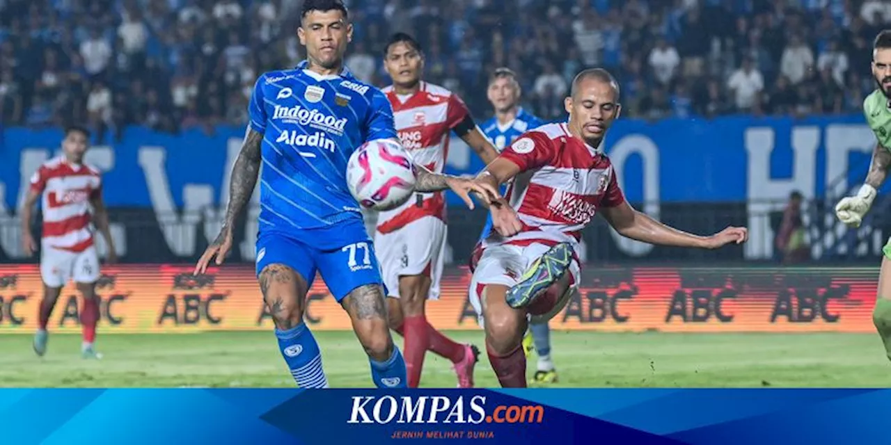 Hasil Persib Vs Madura United 3-0: Da Silva 'Sakti', Maung Pesta