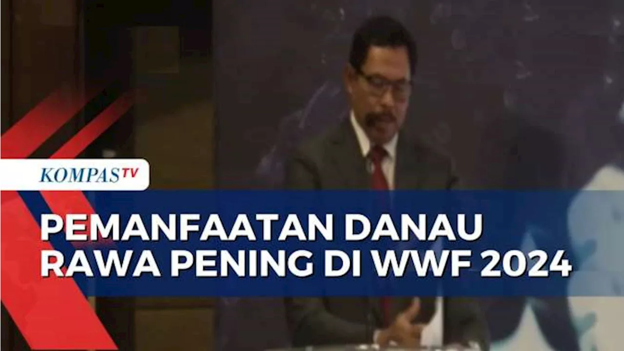 Pj Gubernur Jateng Bicara soal Pemanfaatan Danau Rawa Pening di WWF ke-10 di Bali