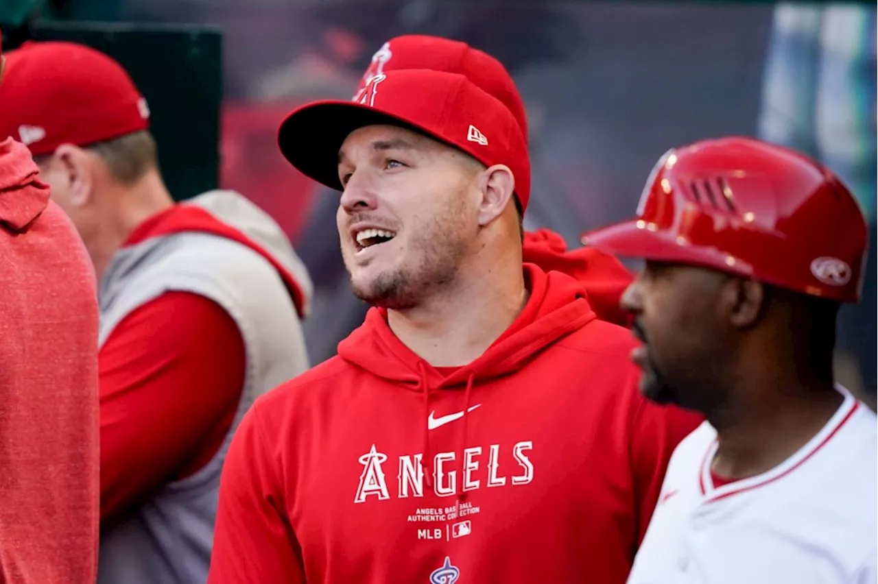 Angels’ Mike Trout remains on track with recovery but still no timetable to return