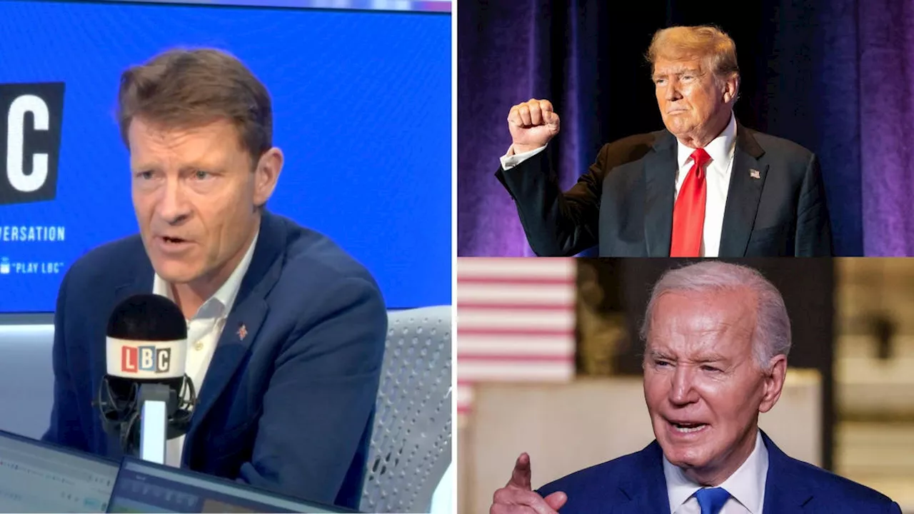 Richard Tice claims world was 'safer place' under Donald Trump than under Joe Biden