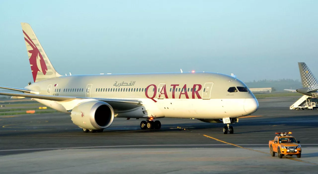 Turbolenza sul volo Qatar Airways da Doha a Dublino: feriti 12 passeggeri a bordo