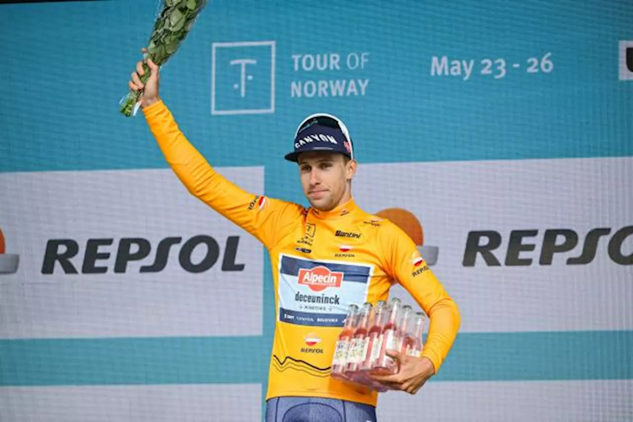 Axel Laurance remporte le Tour de Norvège, Van Aert 3e de la dernière étape