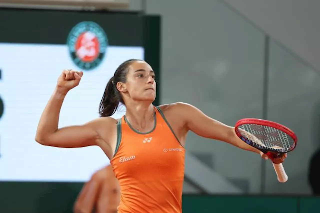 Caroline Garcia difficilement qualifiée pour le deuxième tour de Roland-Garros