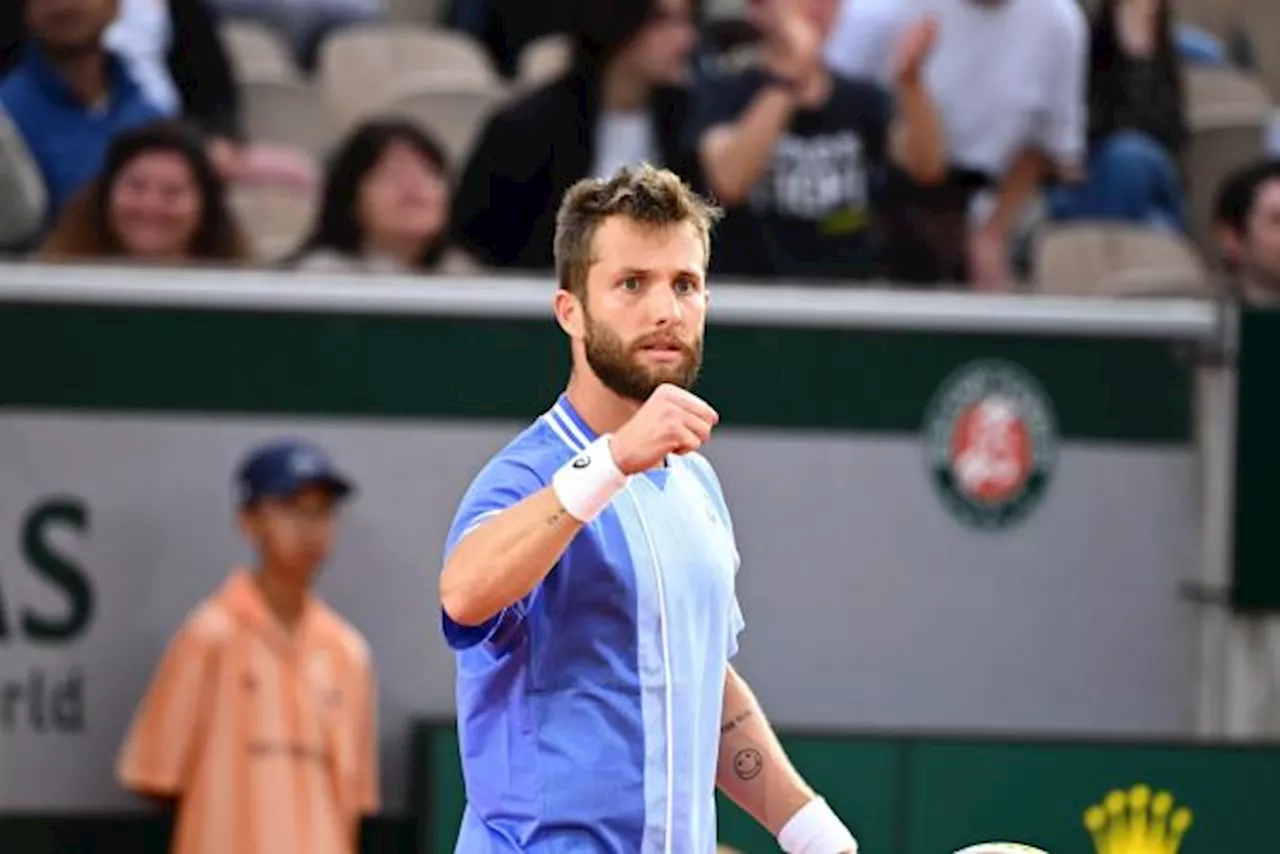 Corentin Moutet après sa victoire contre Nicolas Jarry à Roland-Garros : « J'étais vraiment serein »