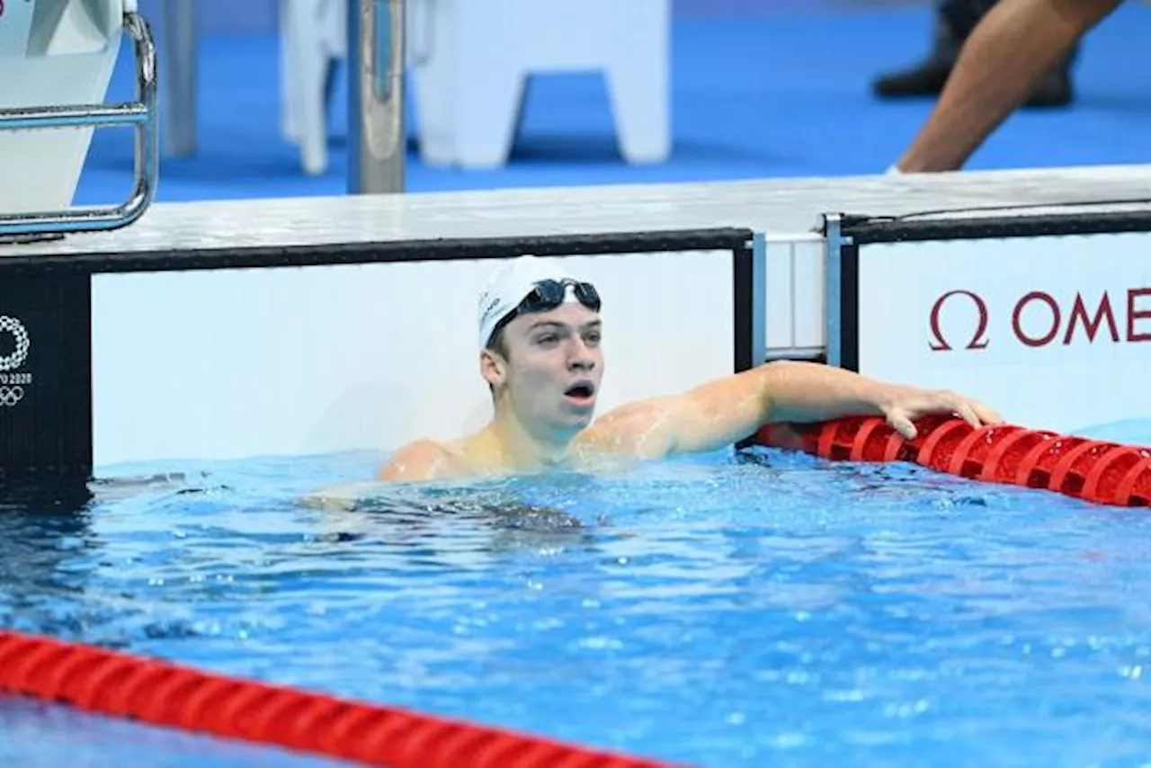 Léon Marchand marque les esprits sur 100 m dos à Irvine