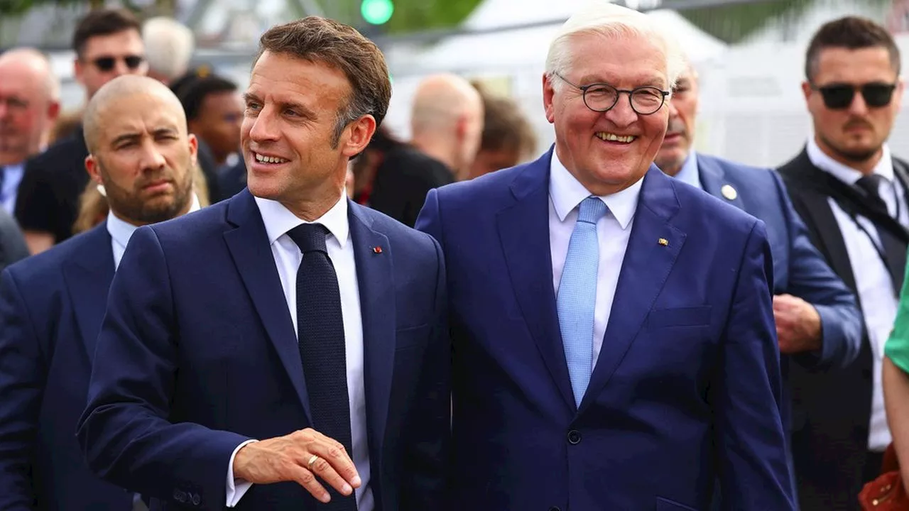 Emmanuel Macron célèbre l'amitié franco-allemande à Berlin
