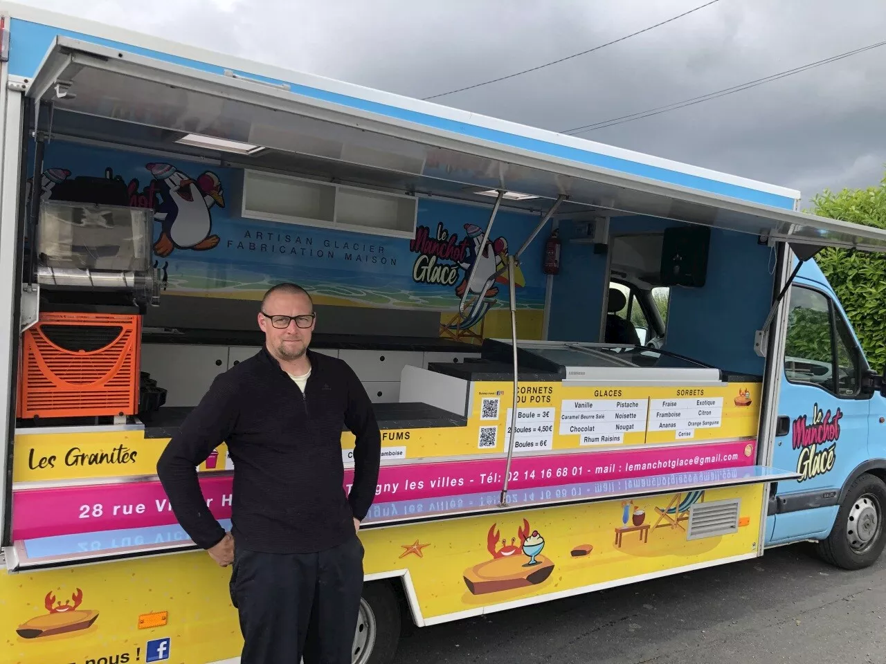 Dans la Manche, Benjamin innove avec ses glaces 'normandes', à la teurgoule ou au Calvados