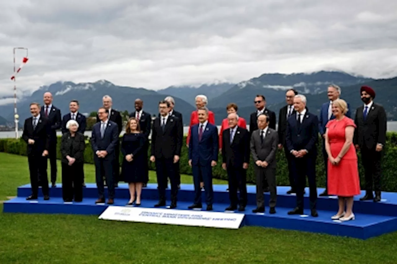 G7 ministers cite ‘progress’ but no done deal on Russian assets for Ukraine