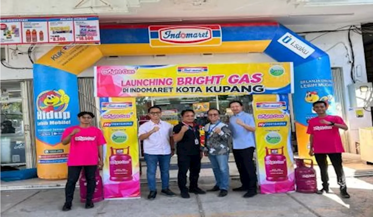 Pertamina Patra Niaga Salurkan Bright Gas ke 25 Indomaret di Kupang