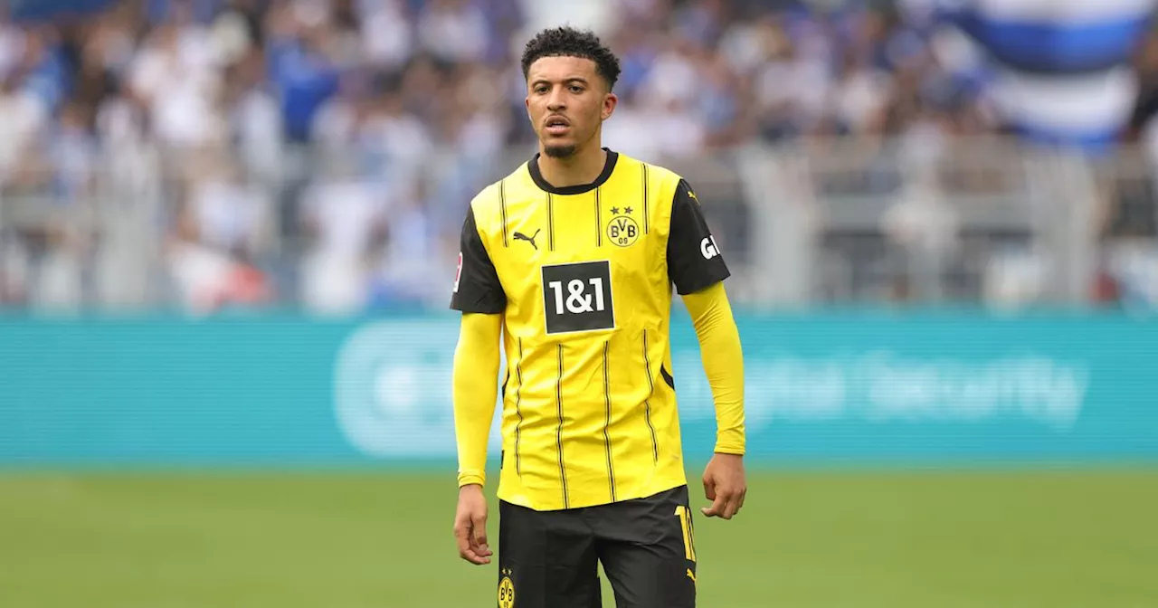 Borussia Dortmund 'struggling' to reach Man United's Jadon Sancho transfer fee