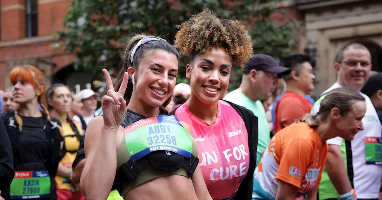 Dazzling costumes and emotional scenes as thousands take on Great Manchester Run