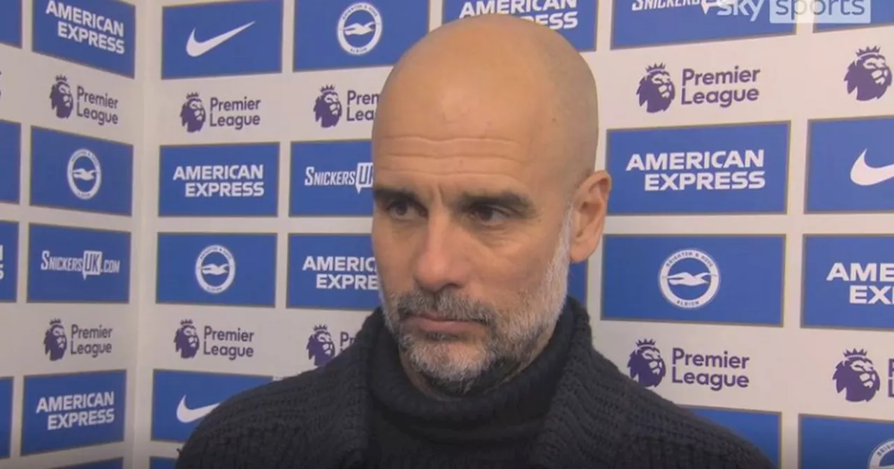 Guardiola doubles down on Martinez comments after Man United beat Man City