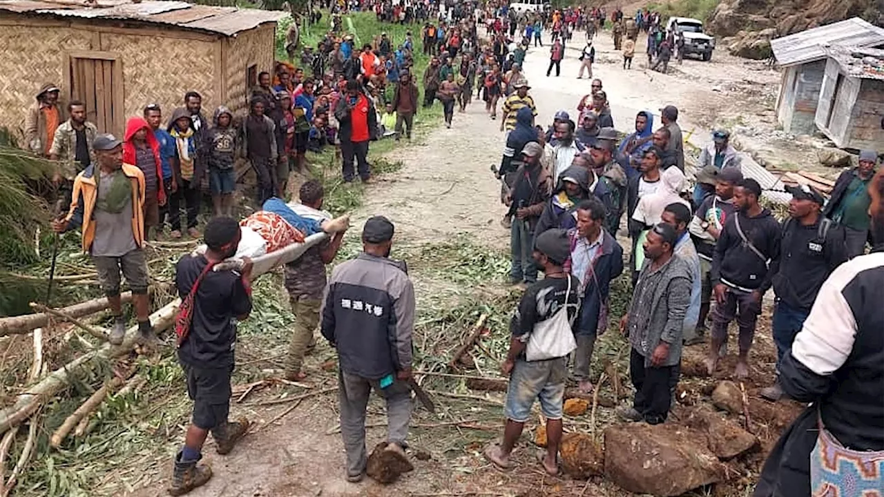 Hunderte Tote nach Erdrutsch in Papua-Neuguinea befürchtet